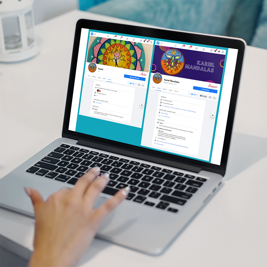Project Piece: Foreign Mandala Art Therapy Boutique by Silvia Reinhardt Portfolio, Interdisciplinary Experience Designer | UX | UI | iXD | Sr. Product Designer