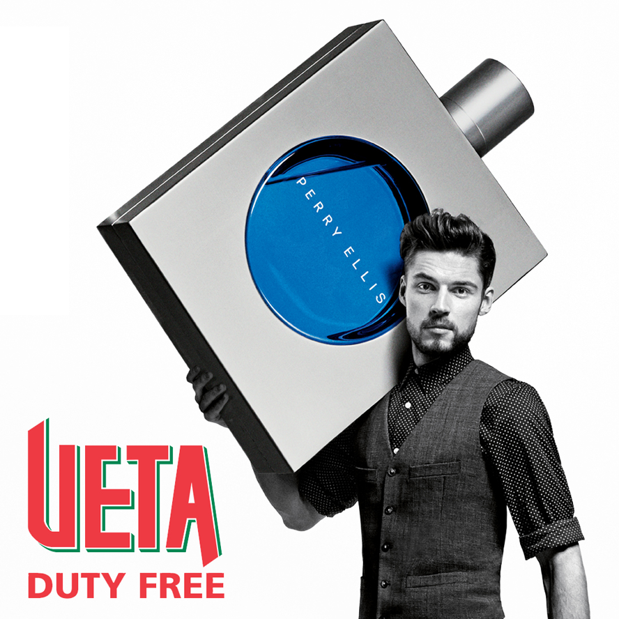 Project Piece: Duty Free Travel Retailer Digital Signage Static Banner by Silvia Reinhardt Portfolio, Interdisciplinary Experience Designer | UX | UI | iXD | Sr. Product Designer