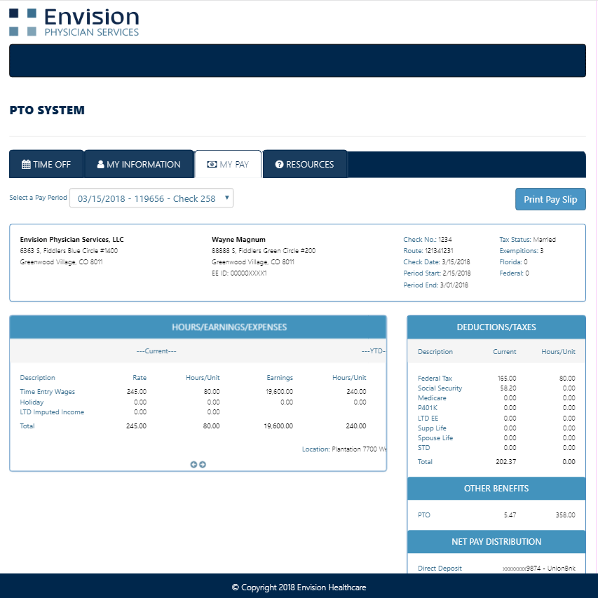 Project Piece: Physician Services PTO System Design by Silvia Reinhardt Portfolio, Interdisciplinary Experience Designer | UX | UI | iXD | Sr. Product Designer