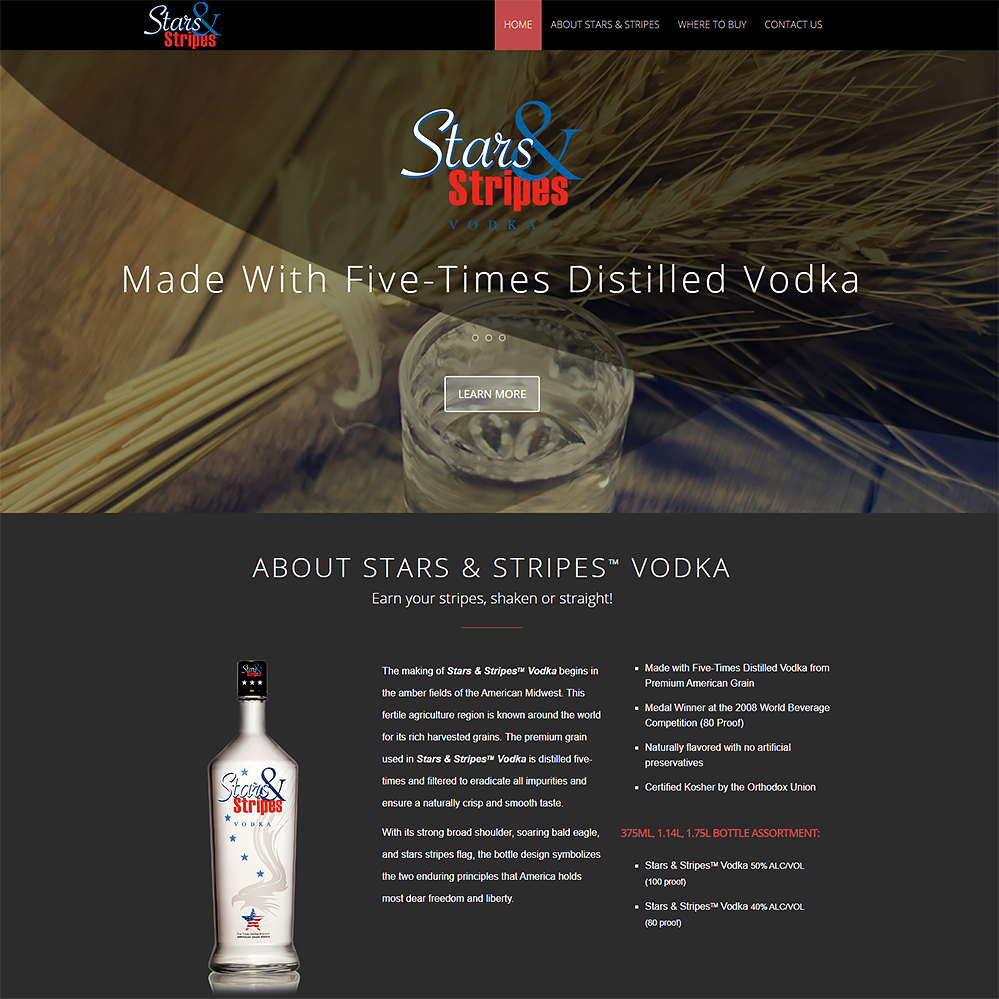 Project Piece: Premium Liquor Brand Product Site by Silvia Reinhardt Portfolio, Interdisciplinary Experience Designer | UX | UI | iXD | Sr. Product Designer