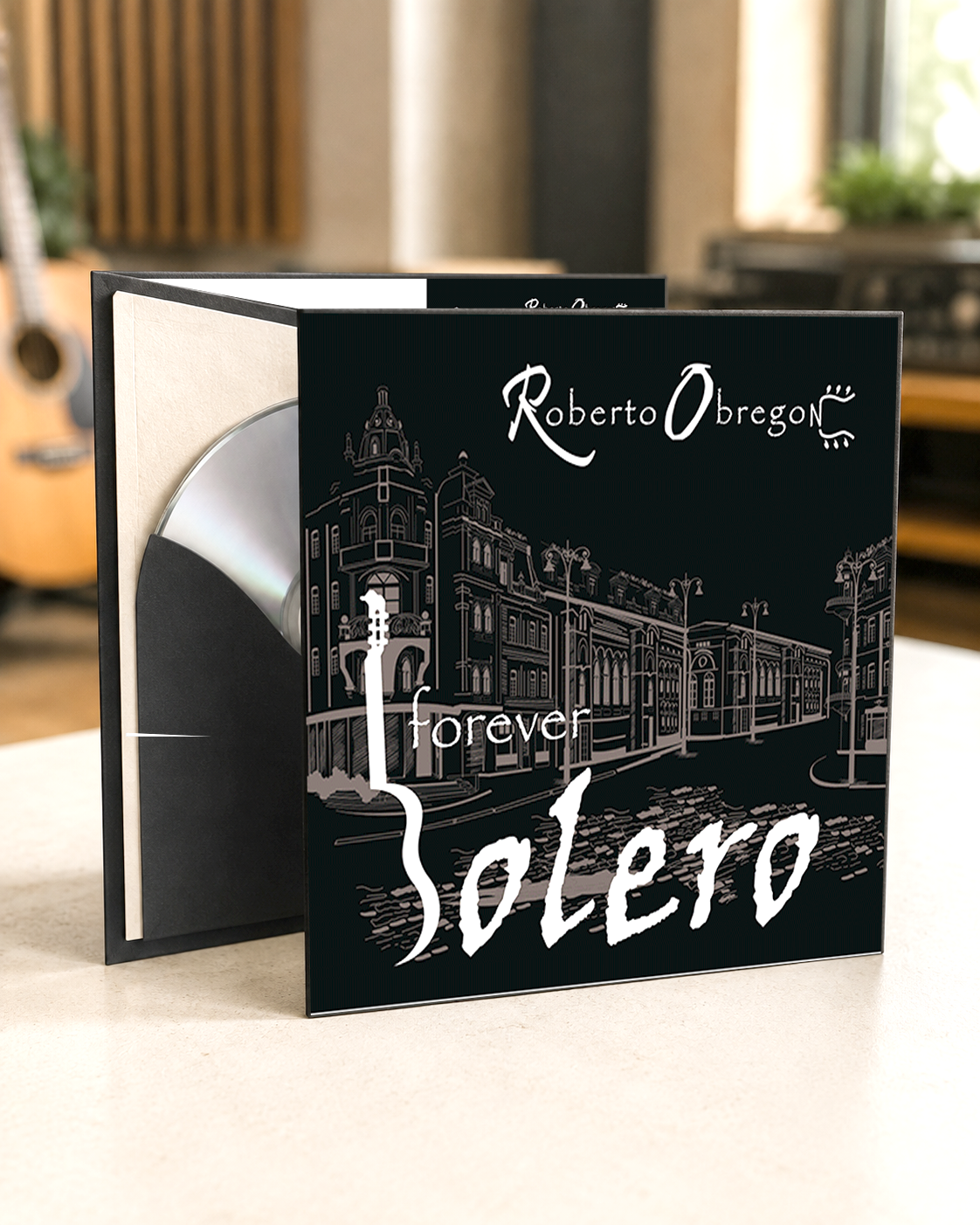 Project Piece: Musician’s Album — Wallet Case CD Cover | Silvia Reinhardt Portfolio | UX Architect, Creative Technologist & Digital Ecosystem Strategist