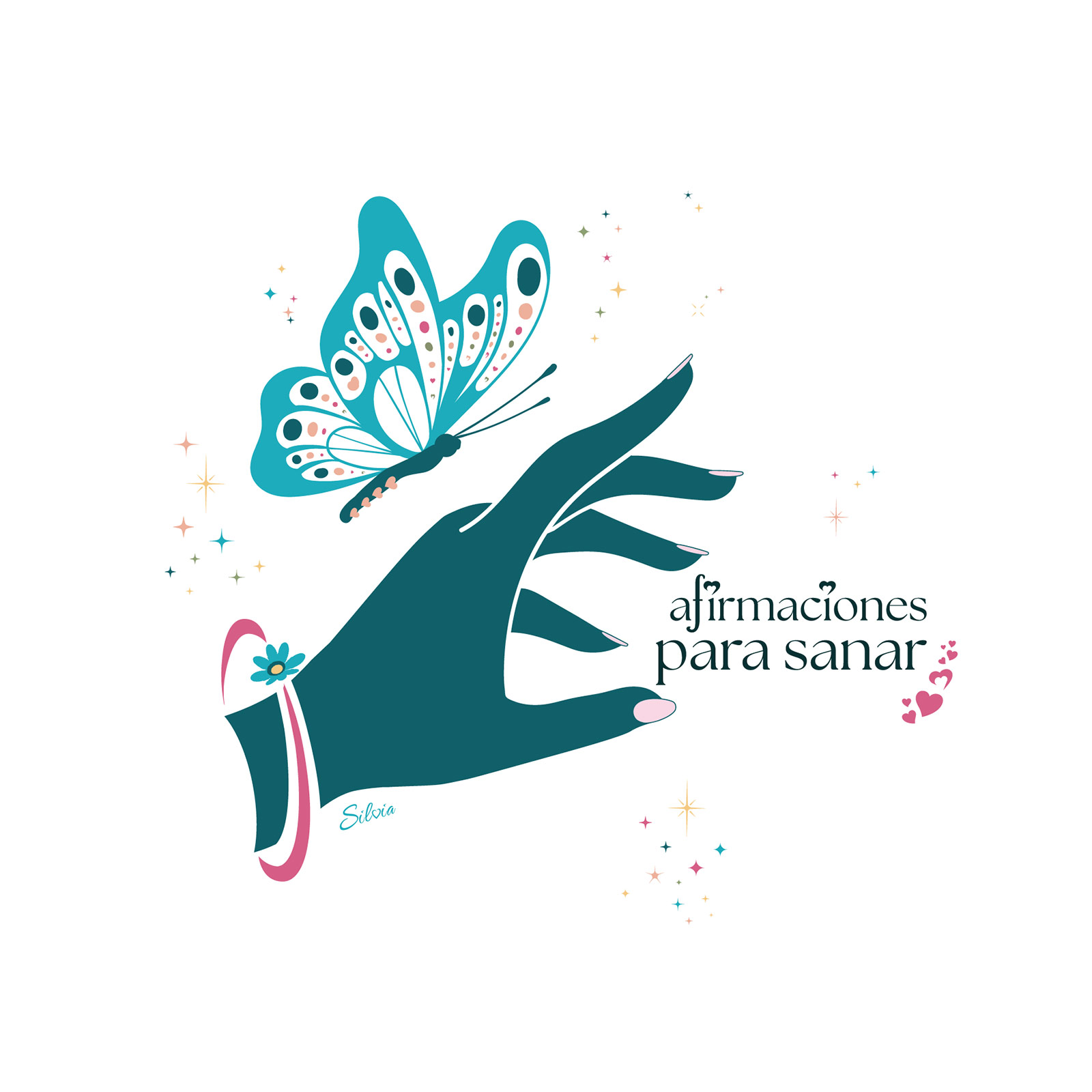 Project Piece: Healing Affirmations for Emotional Well-being for Social Media Audiences by Silvia Reinhardt Portfolio, UX/UI/IX Designer and Digital Ecosystem Strategist