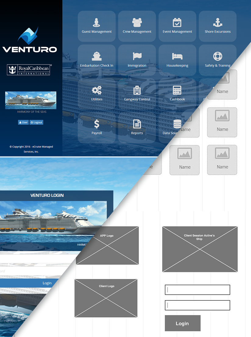 Project Piece: Cruise Industry Proprietary Software — Platform Design | Silvia Reinhardt Portfolio | UX Architect, Creative Technologist & Digital Ecosystem Strategist